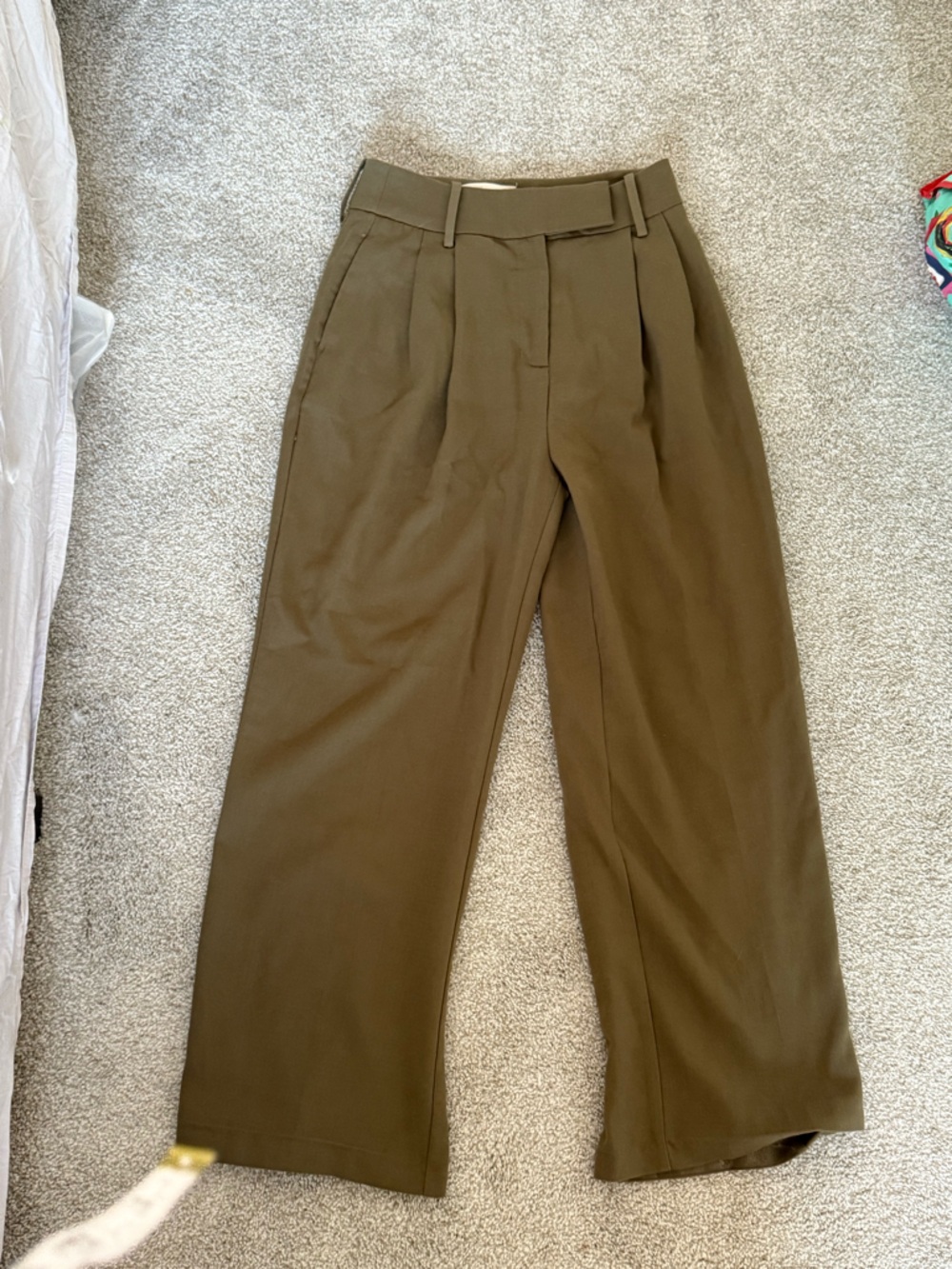 Oak + Fort Wide Leg Trouser Size 6